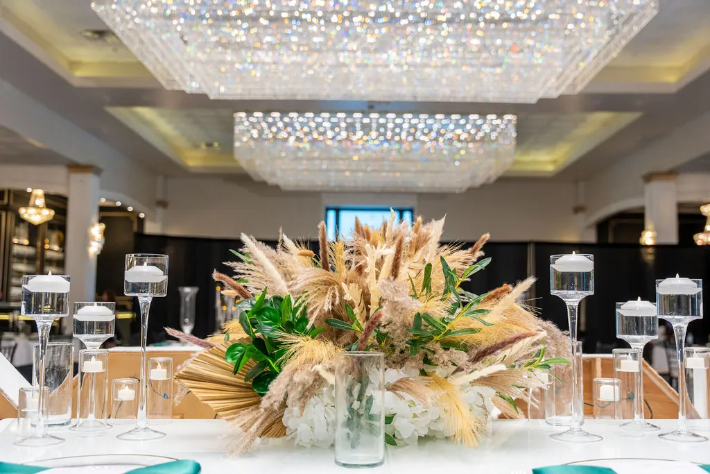 Wedding flowers created for Boahemma & Aaron
